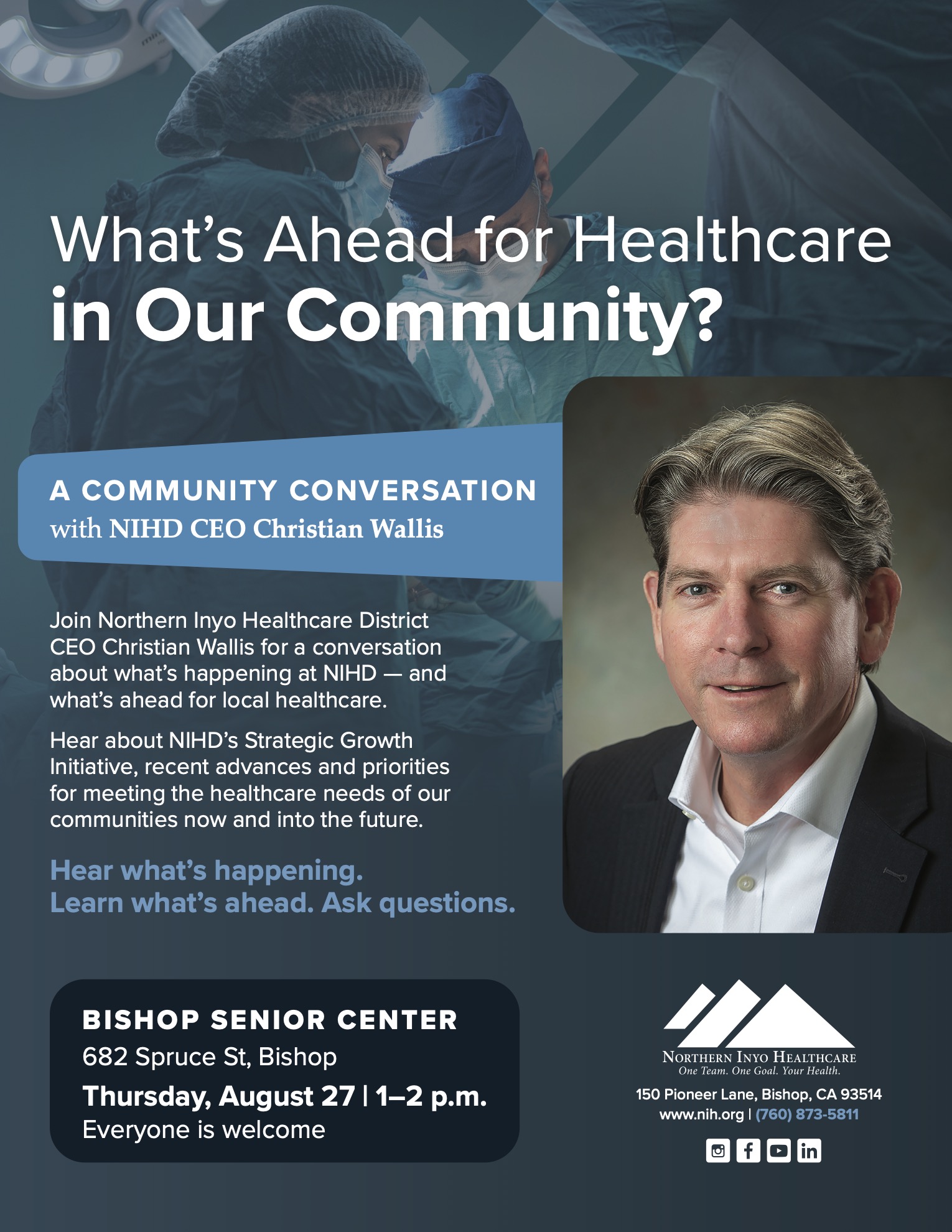 NIHD invites Community to Conversation with its CEO 2 nihd