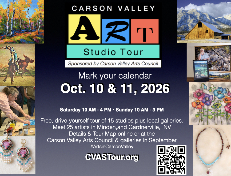 Arts Weekend - 6th Annual Carson Valley Art Studio Tour & Concert 1 carson valley art