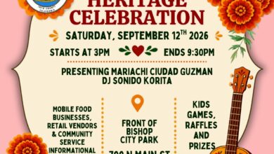 City of Bishop to host Hispanic Heritage Celebration at Bishop City Park on September 12th 13 bishop hispanic heritage