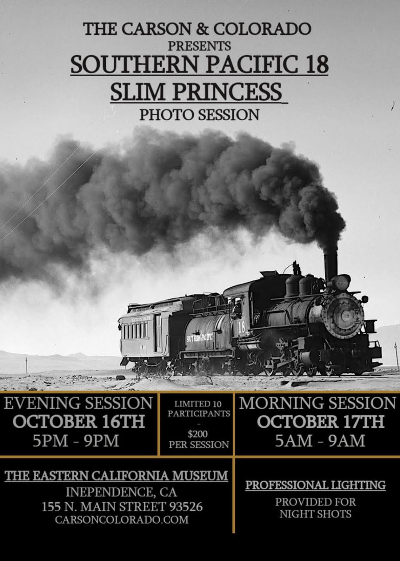 The Carson & Colorado Present Southern Pacific 18 Slim Princess Photo Session 1 slim princess southern pacific