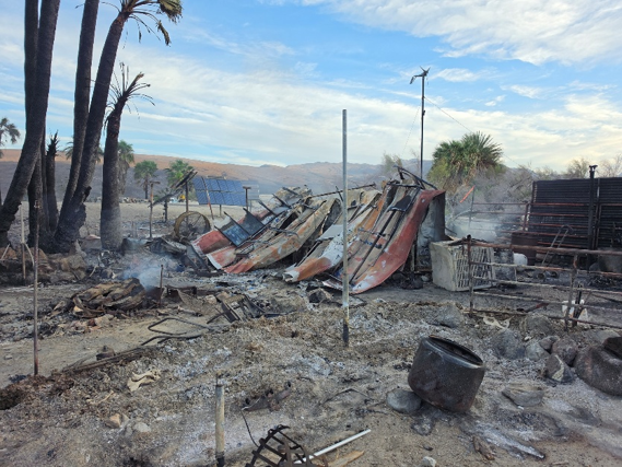 Backcountry campground in Death Valley National Park closed due to fire 3 death valley