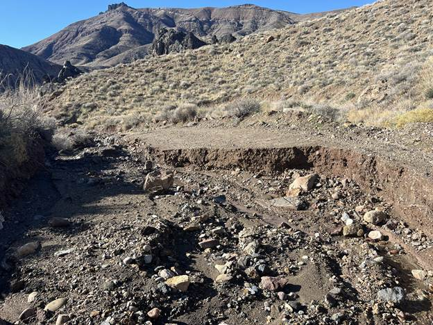 Titus Canyon Road closing for repairs October 2 3 titus canyon