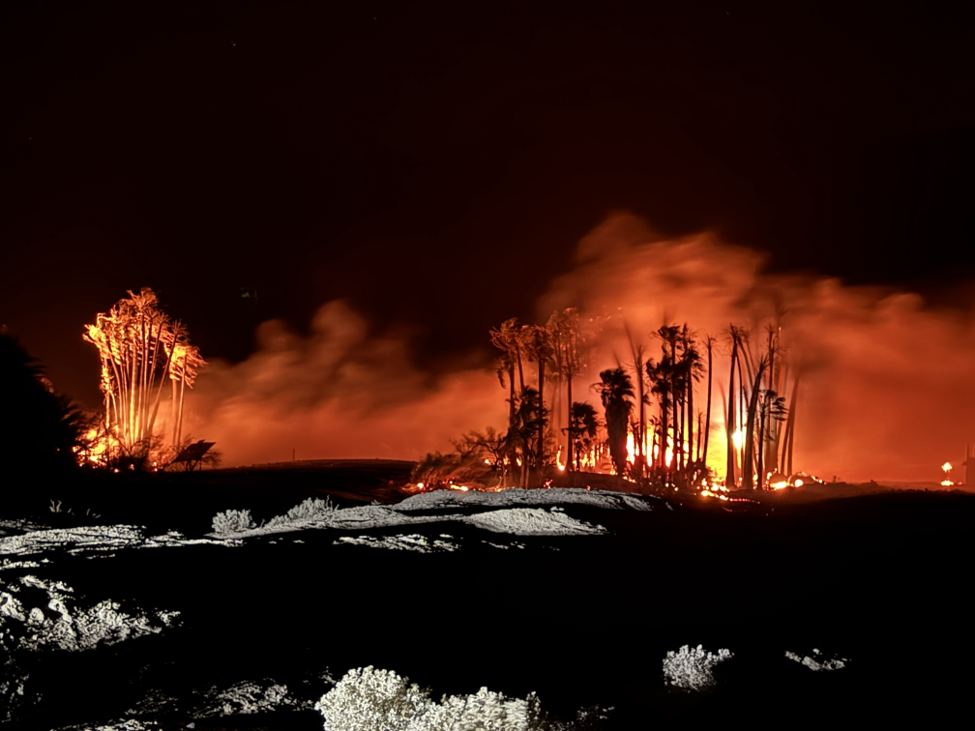 Backcountry campground in Death Valley National Park closed due to fire 2 death valley