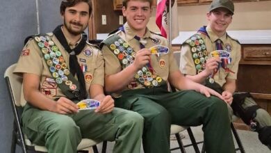 Three Bishop High School Juniors Join the Ranks of Eagle Scouts 28 bishop eagle scout