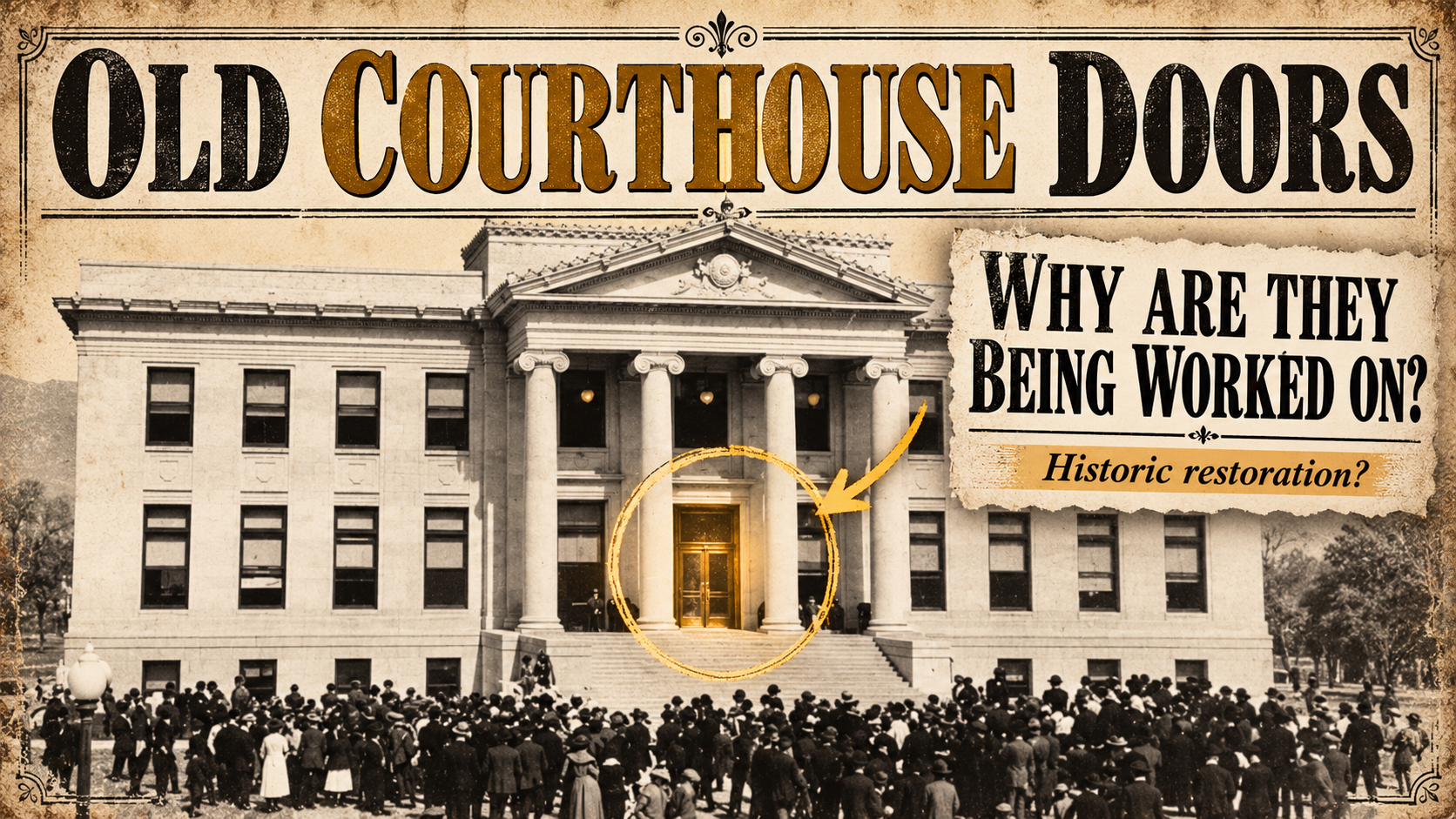 Historic Inyo County Courthouse is About to Lose Its Front Doors — Temporarily 1 inyo county courthouse
